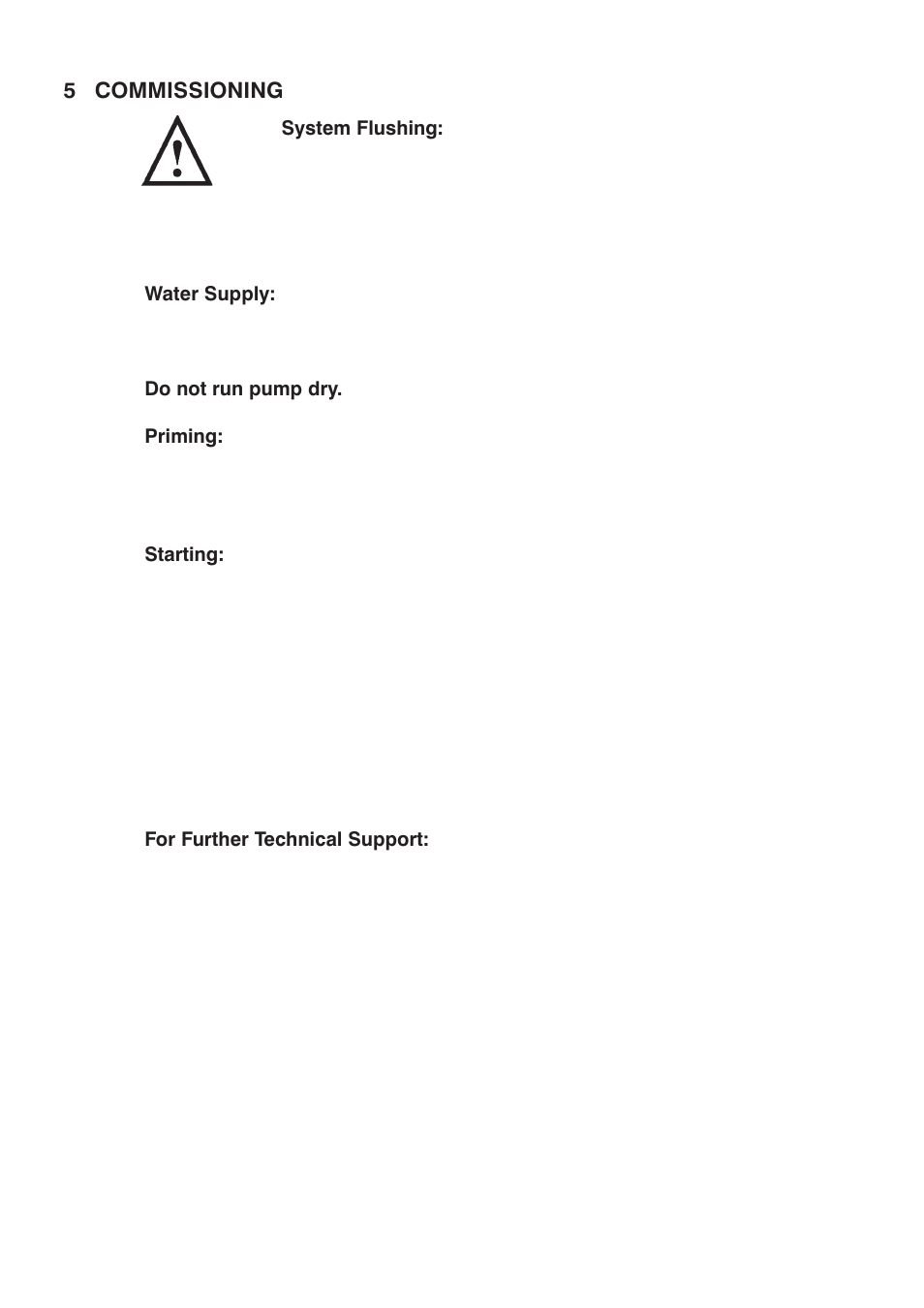 Stuart Turner Techfo TP 50T User Manual | Page 14 / 20