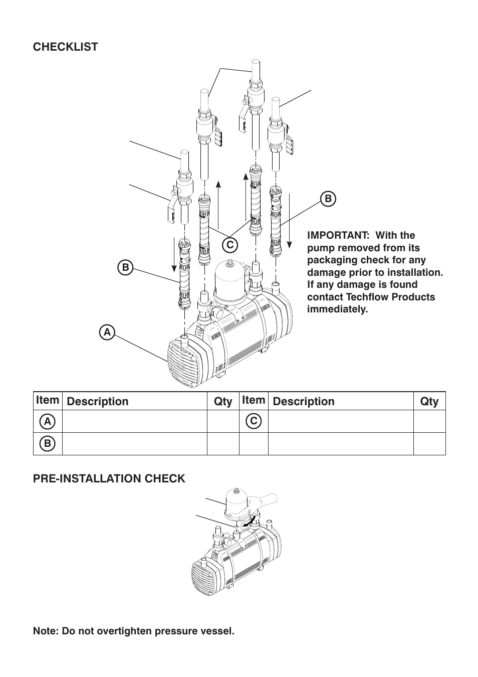 Stuart Turner Techflo QT 50TNH User Manual | Page 3 / 20