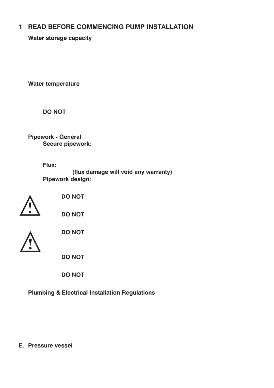 Stuart Turner Techflo QT 50TNH User Manual | Page 4 / 20