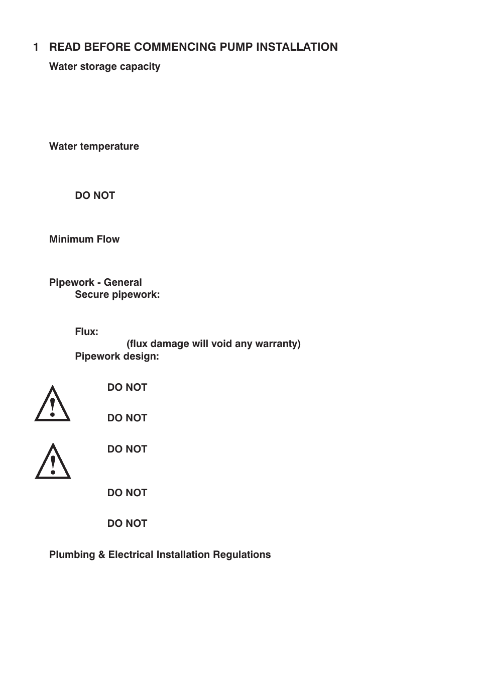 Stuart Turner Techflo QT 50T User Manual | Page 4 / 20