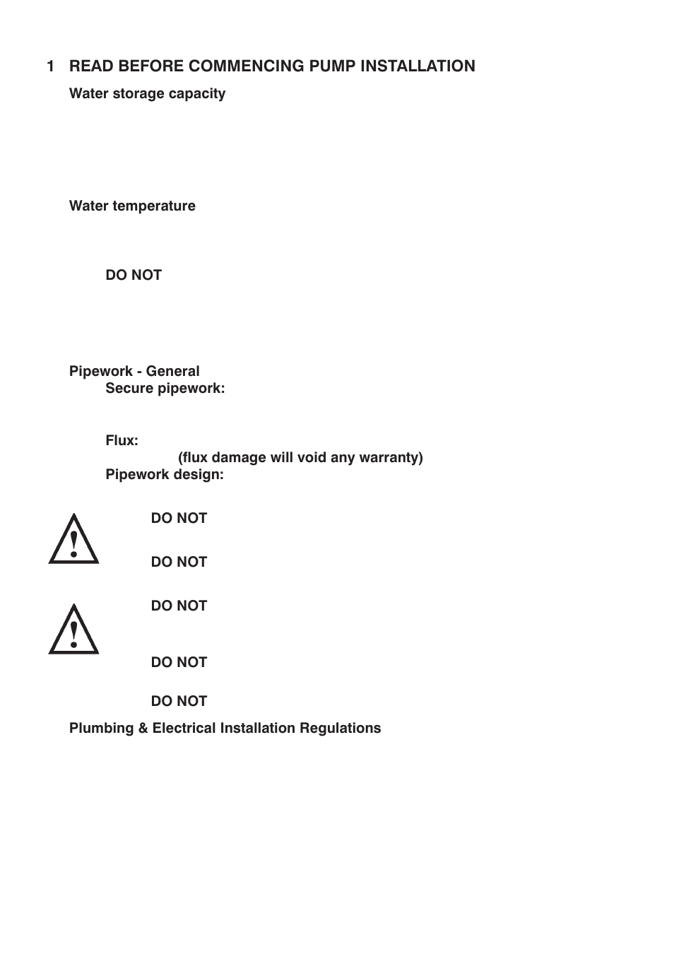 Stuart Turner Techflo Turbo 15TNH User Manual | Page 4 / 24