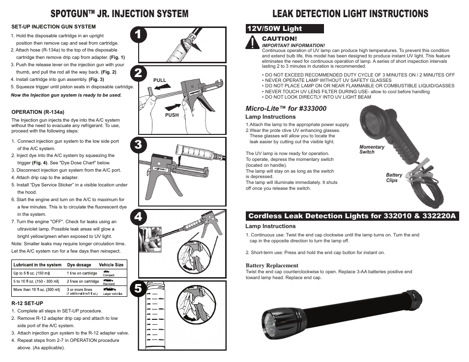 UView Spotgun Jr./PICO-Lite Kit User Manual | Page 2 / 2