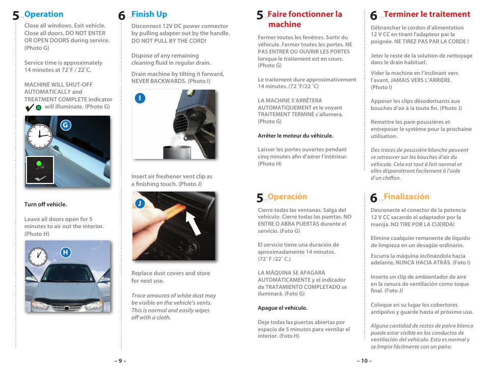 UView MiST II In-Car Air Quality System User Manual | Page 10 / 10