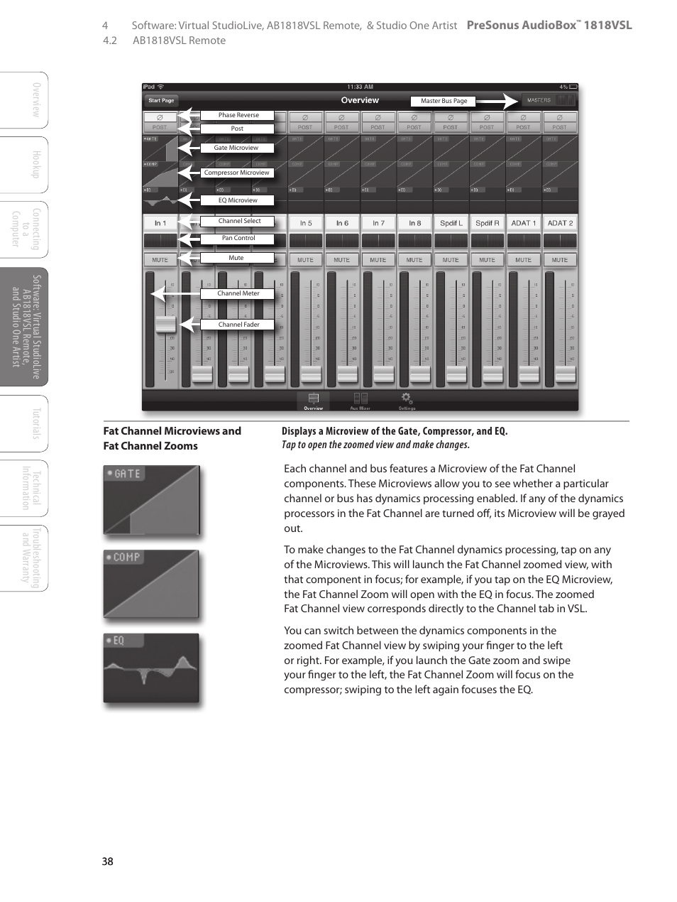 PreSonus AudioBox 1818VSL User Manual | Page 44 / 100