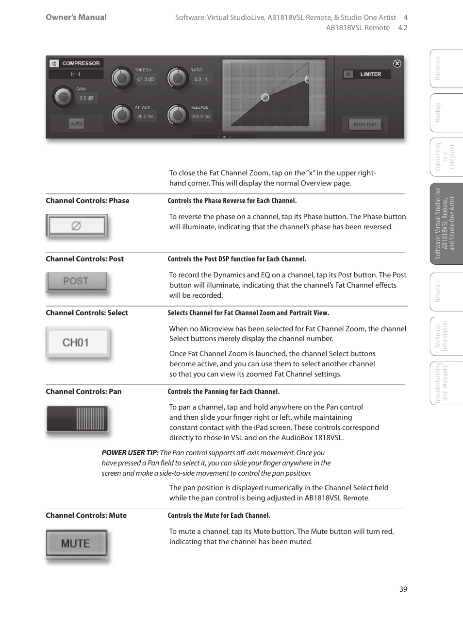 PreSonus AudioBox 1818VSL User Manual | Page 45 / 100