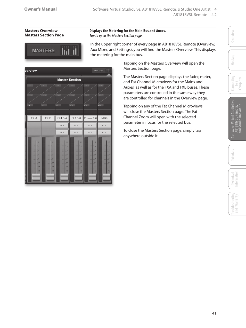 PreSonus AudioBox 1818VSL User Manual | Page 47 / 100