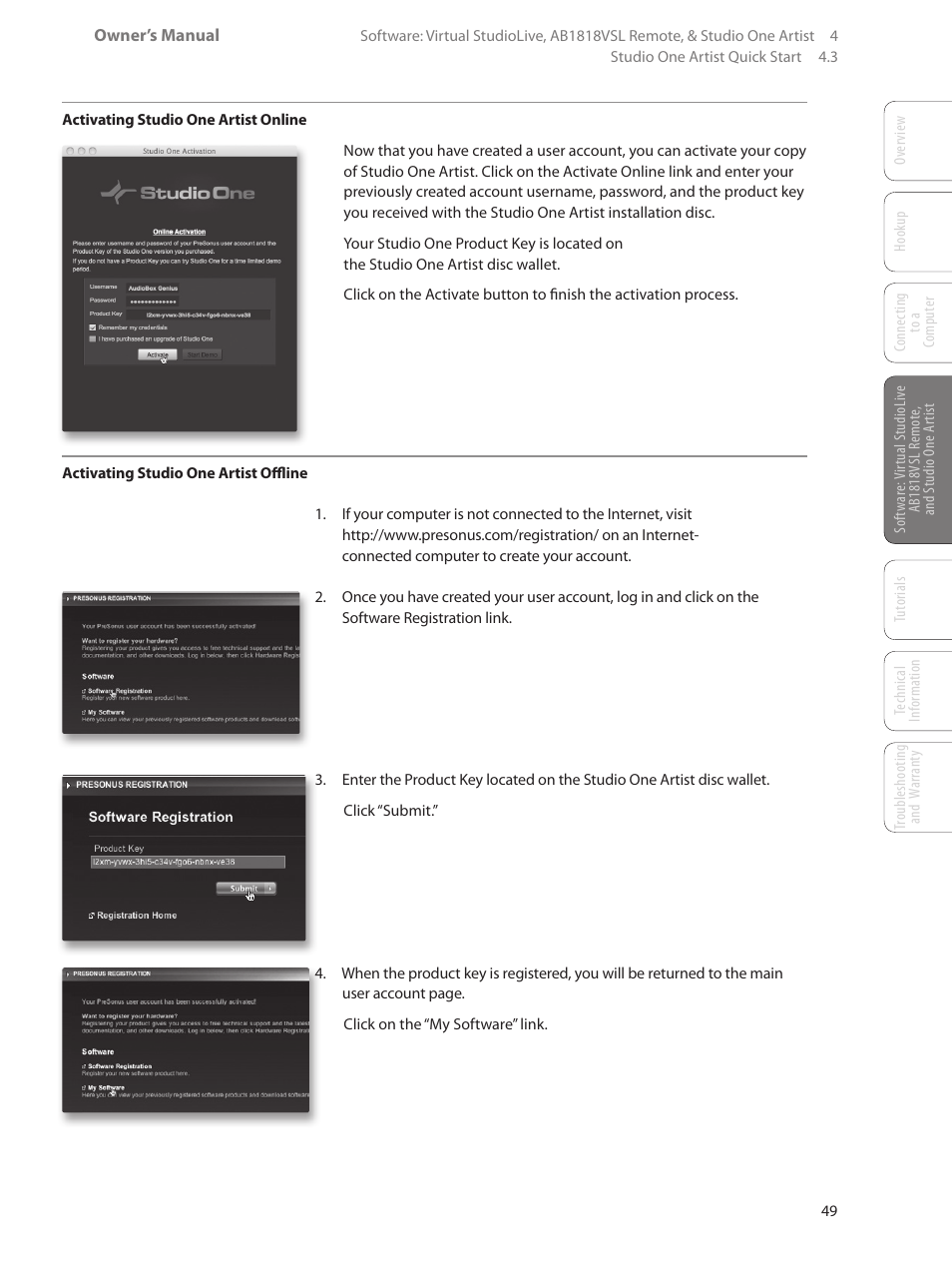 PreSonus AudioBox 1818VSL User Manual | Page 55 / 100