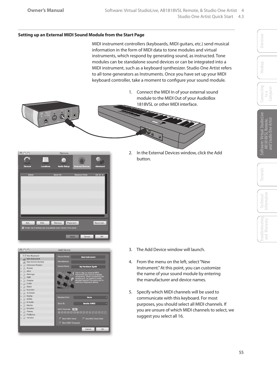 PreSonus AudioBox 1818VSL User Manual | Page 61 / 100