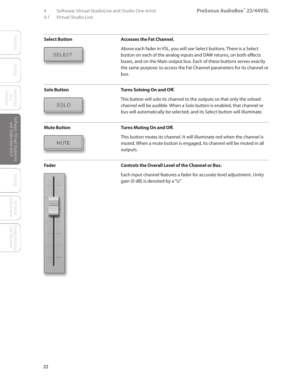 PreSonus AudioBox 44VSL User Manual | Page 26 / 84