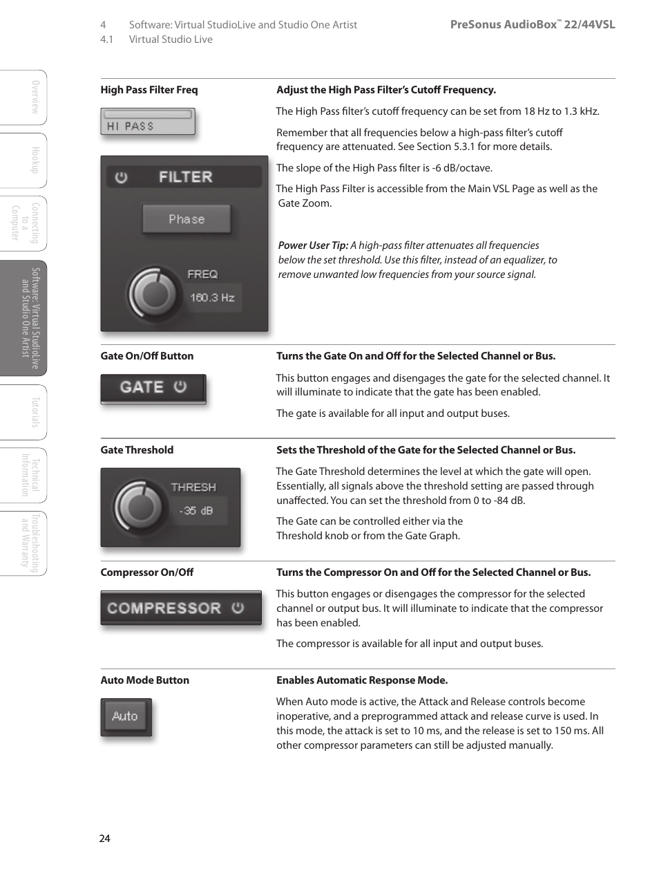 PreSonus AudioBox 44VSL User Manual | Page 28 / 84