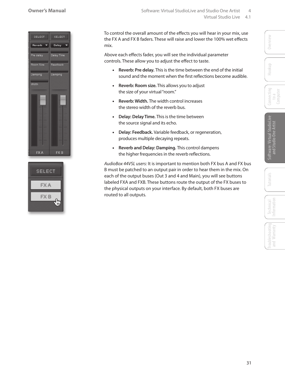 PreSonus AudioBox 44VSL User Manual | Page 35 / 84