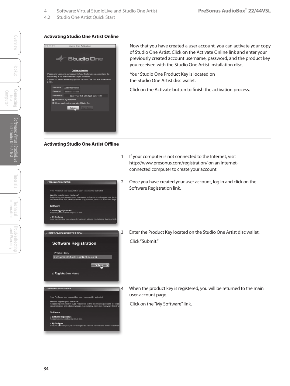 PreSonus AudioBox 44VSL User Manual | Page 38 / 84