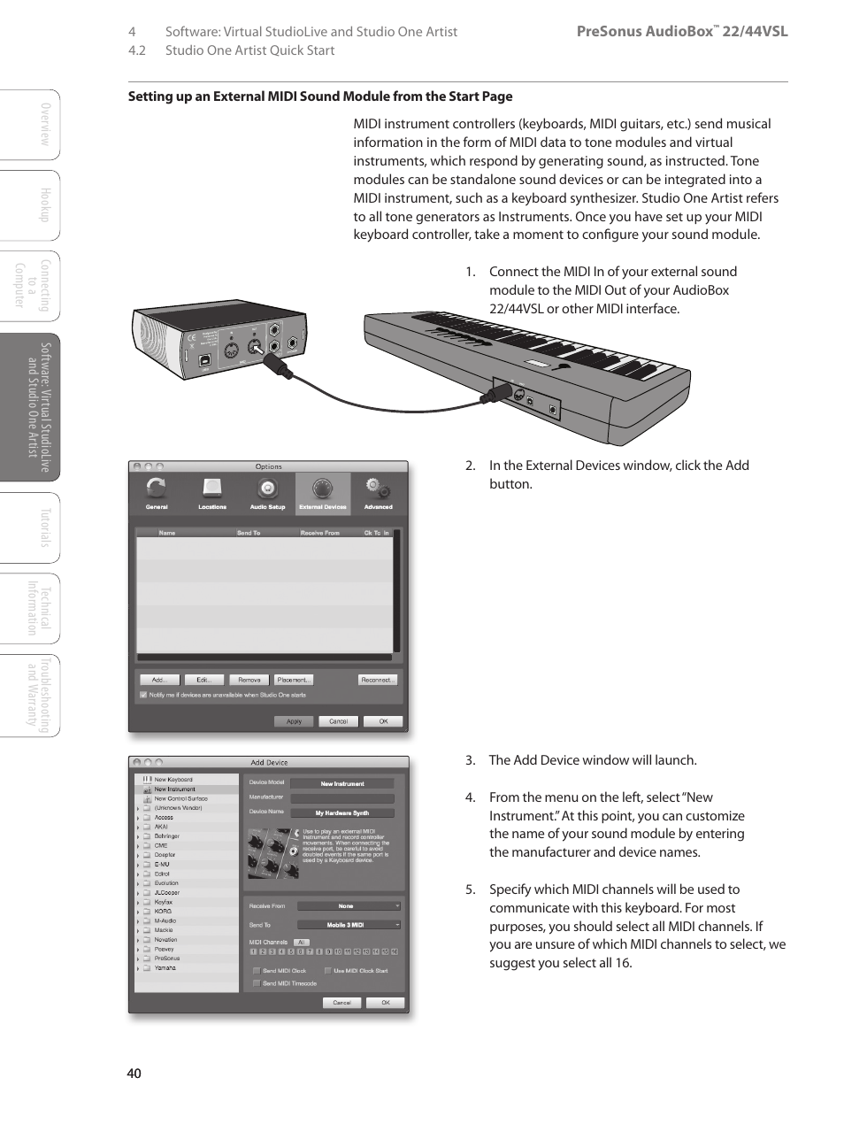 PreSonus AudioBox 44VSL User Manual | Page 44 / 84