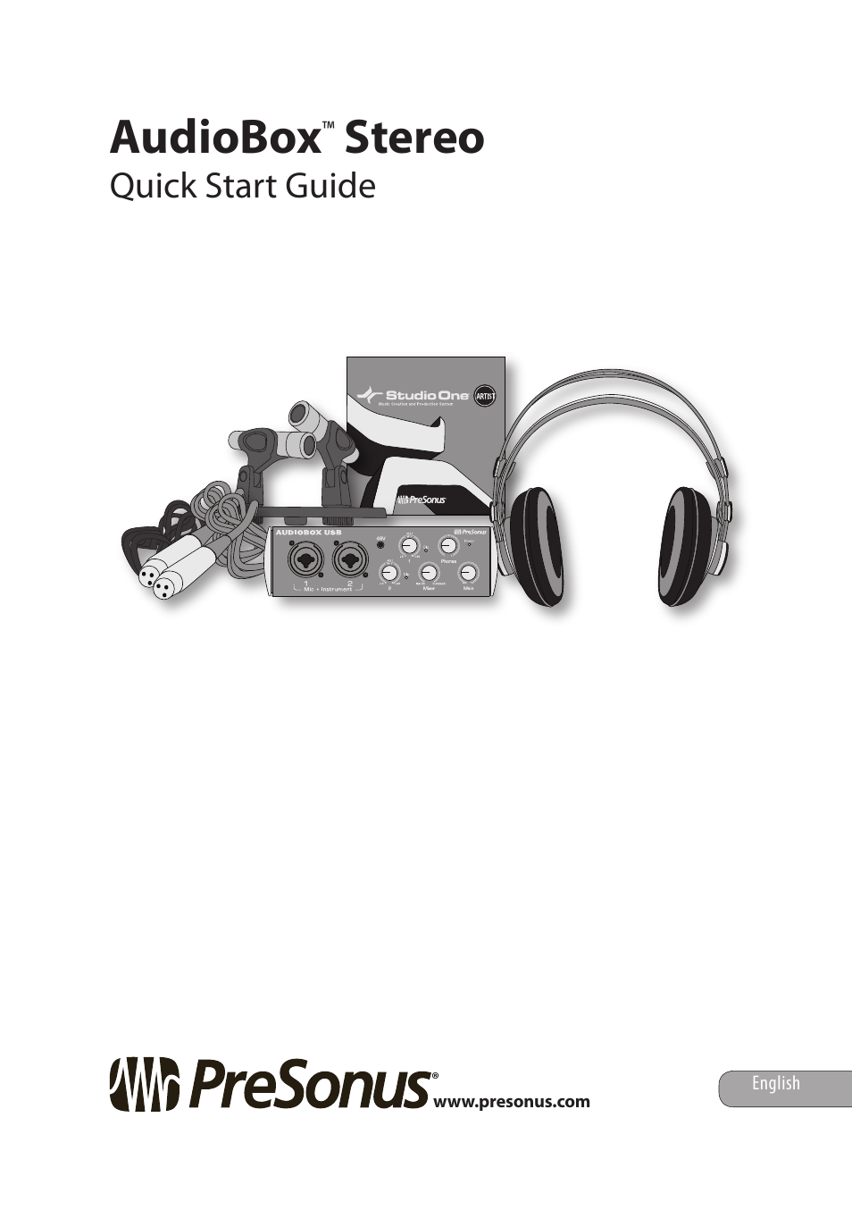 PreSonus AudioBox Stereo User Manual | 36 pages