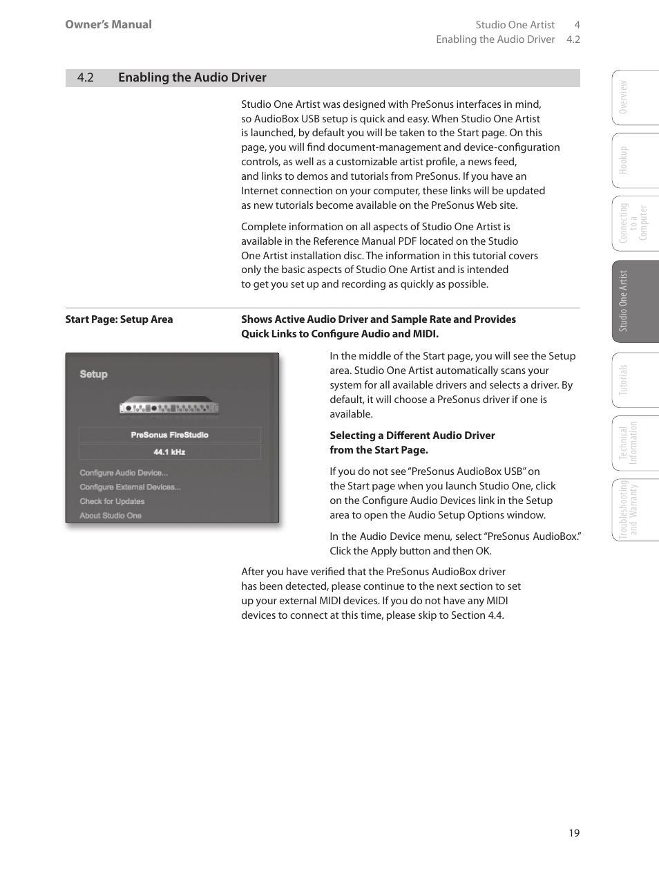 PreSonus AudioBox USB User Manual | Page 23 / 64