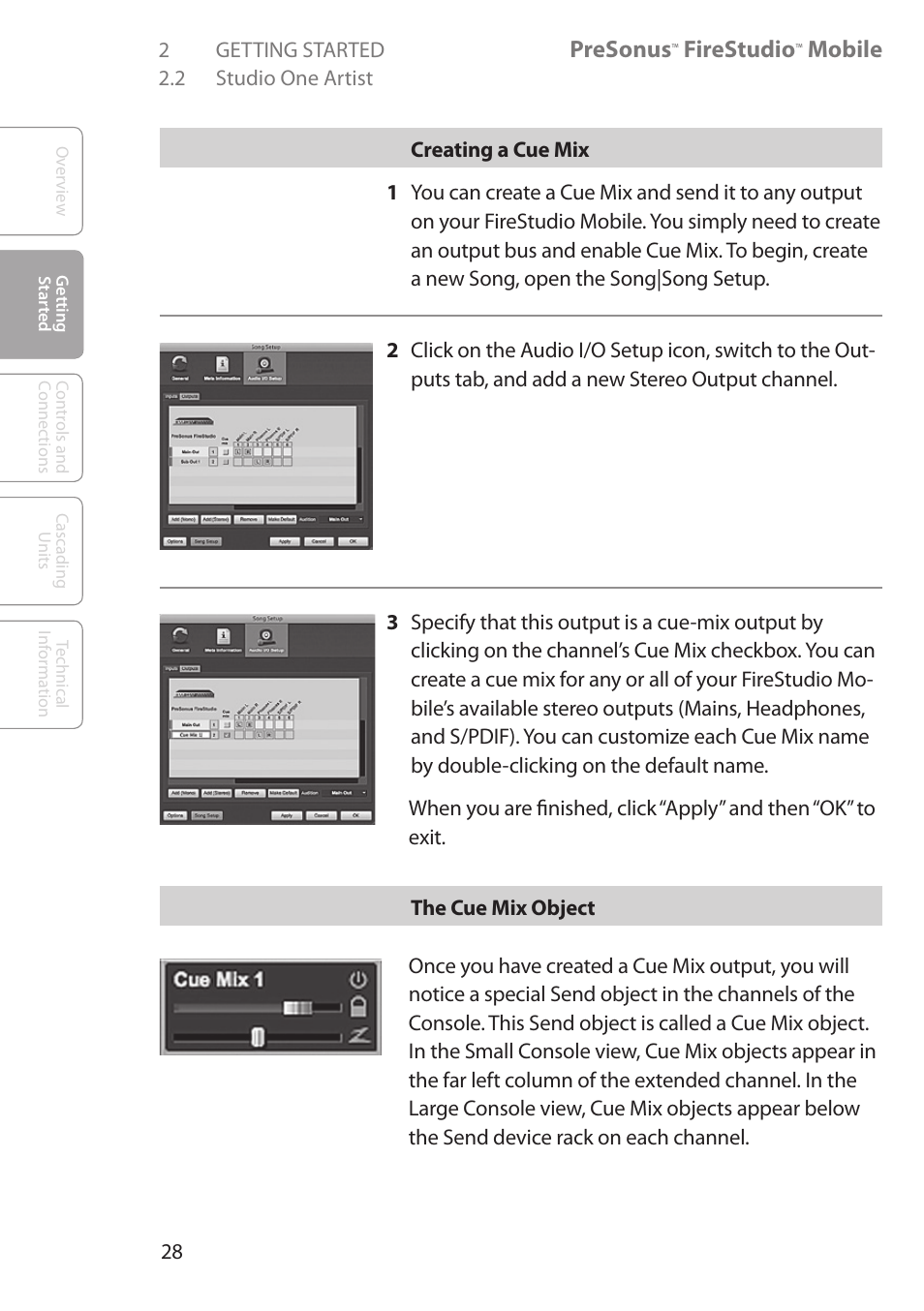 Presonus, Firestudio, Mobile | PreSonus FireStudio Mobile User Manual | Page 28 / 68