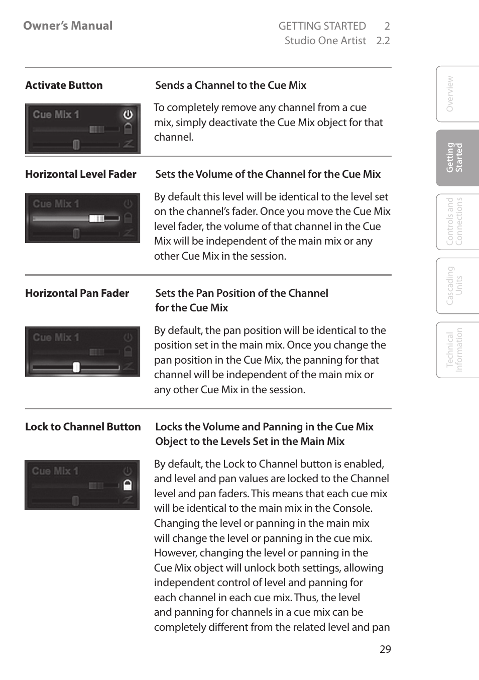 Owner’s manual | PreSonus FireStudio Mobile User Manual | Page 29 / 68