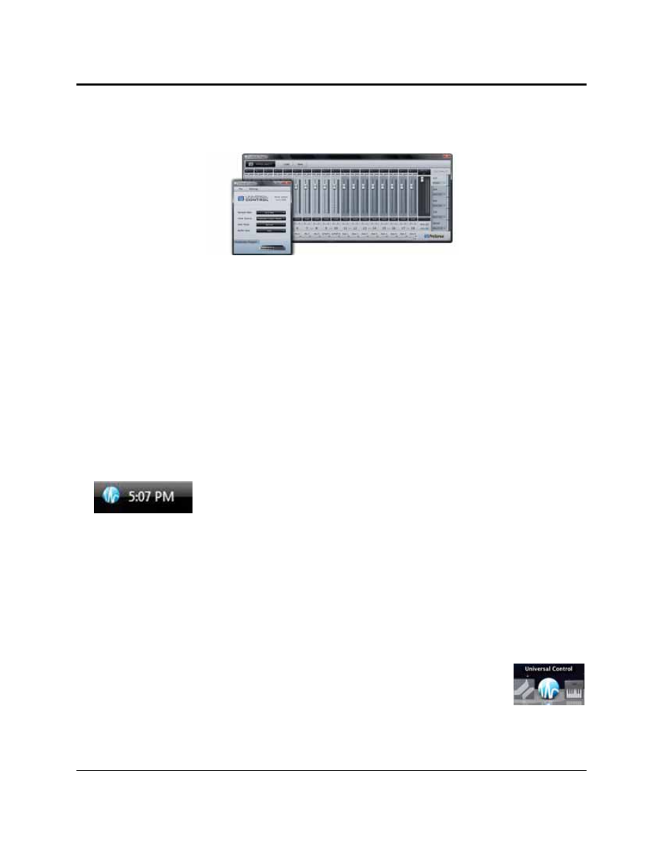 Controls and connections, 1 universal control and the firestudio project | PreSonus FireStudio Project User Manual | Page 25 / 41