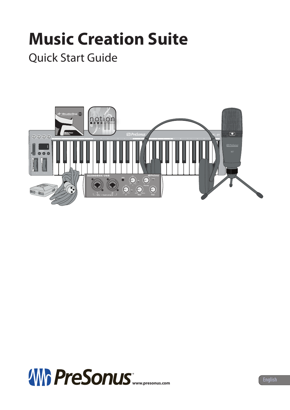 PreSonus Music Creation Suite User Manual | 42 pages