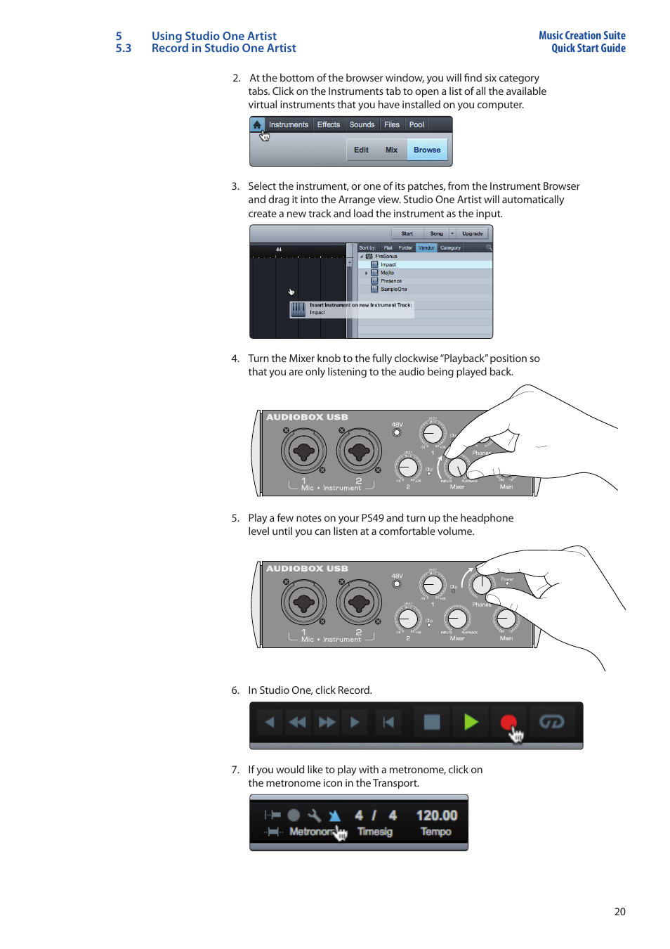 PreSonus Music Creation Suite User Manual | Page 24 / 42