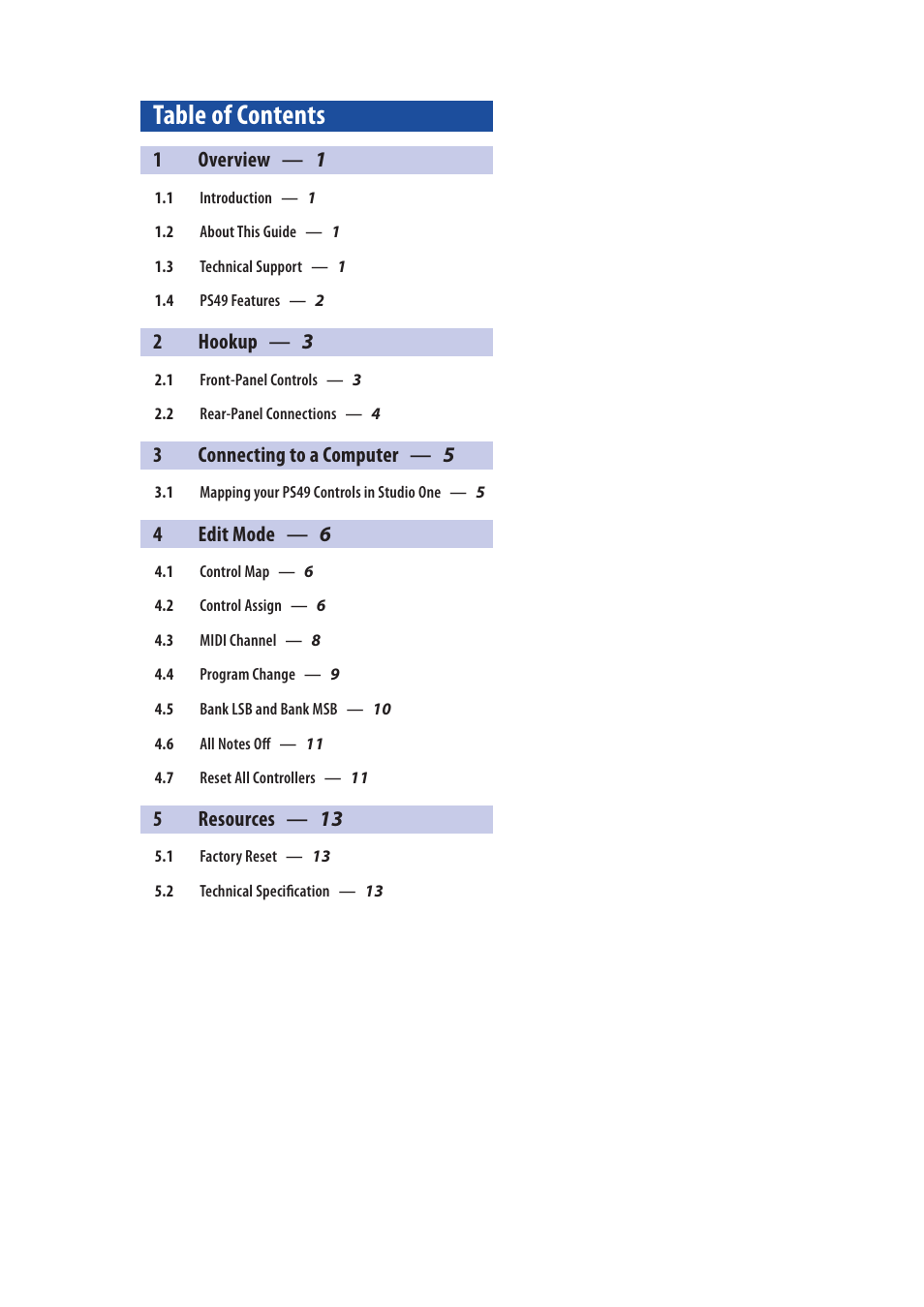 PreSonus Music Creation Suite User Manual | Page 2 / 18