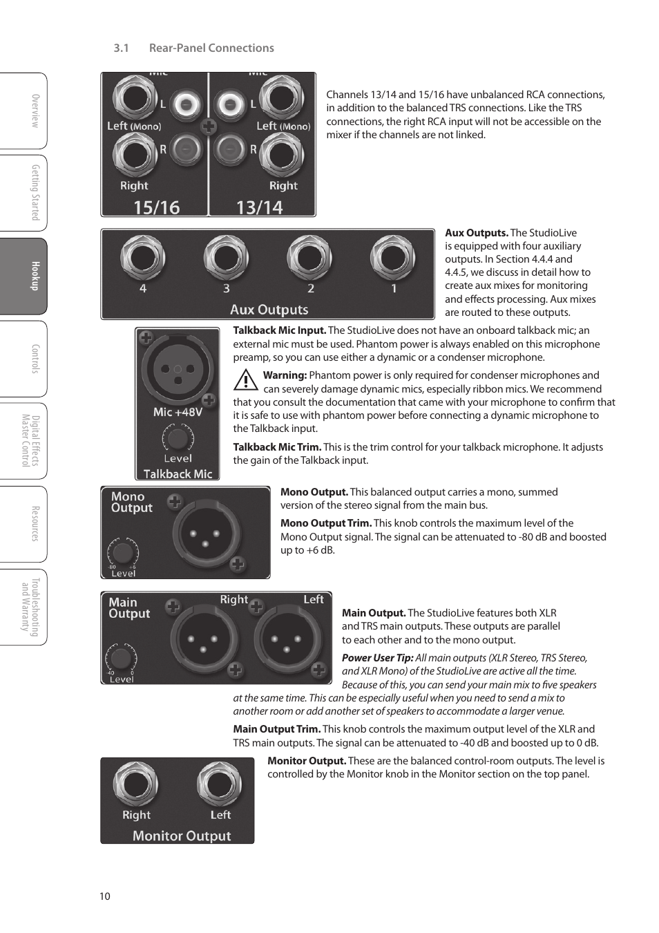 PreSonus StudioLive 16.0.2 User Manual | Page 14 / 80