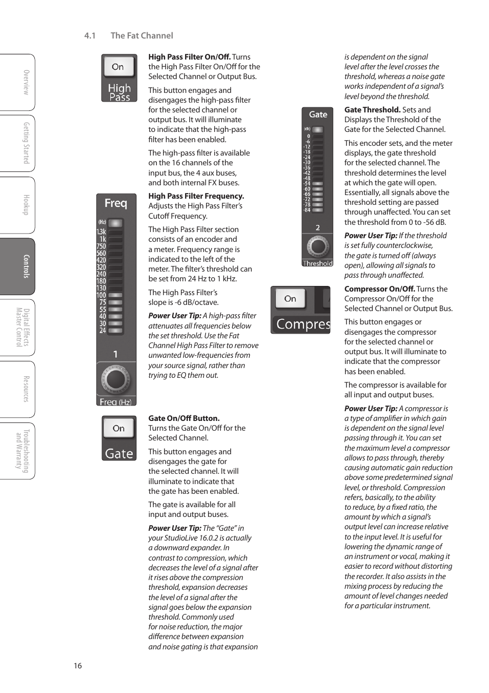 PreSonus StudioLive 16.0.2 User Manual | Page 20 / 80