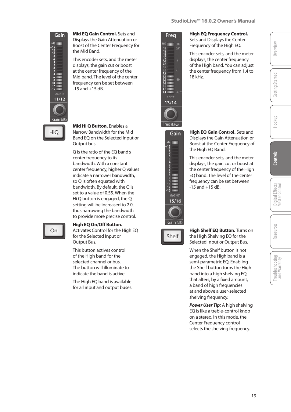 PreSonus StudioLive 16.0.2 User Manual | Page 23 / 80