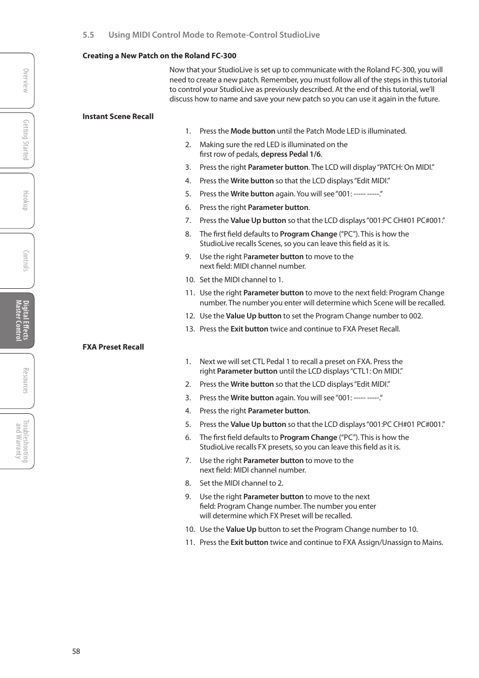 PreSonus StudioLive 16.0.2 User Manual | Page 62 / 80