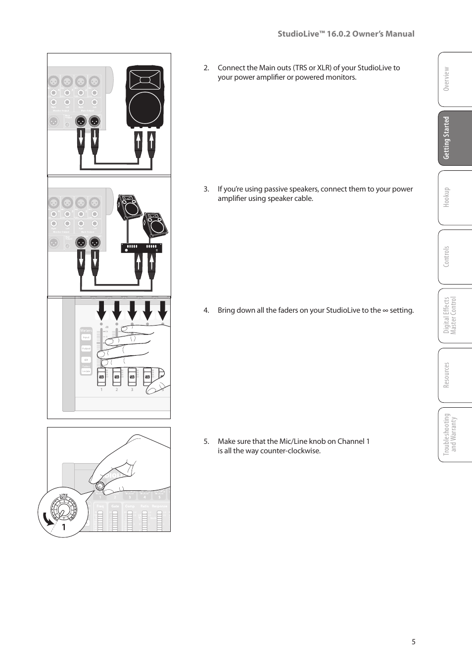 PreSonus StudioLive 16.0.2 User Manual | Page 9 / 80