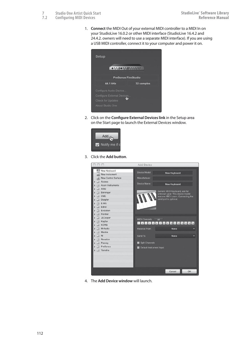 PreSonus StudioLive 24.4.2 User Manual | Page 116 / 150