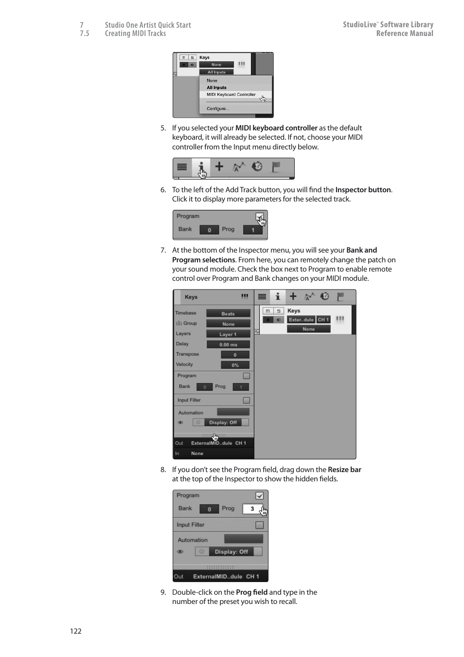 PreSonus StudioLive 24.4.2 User Manual | Page 126 / 150