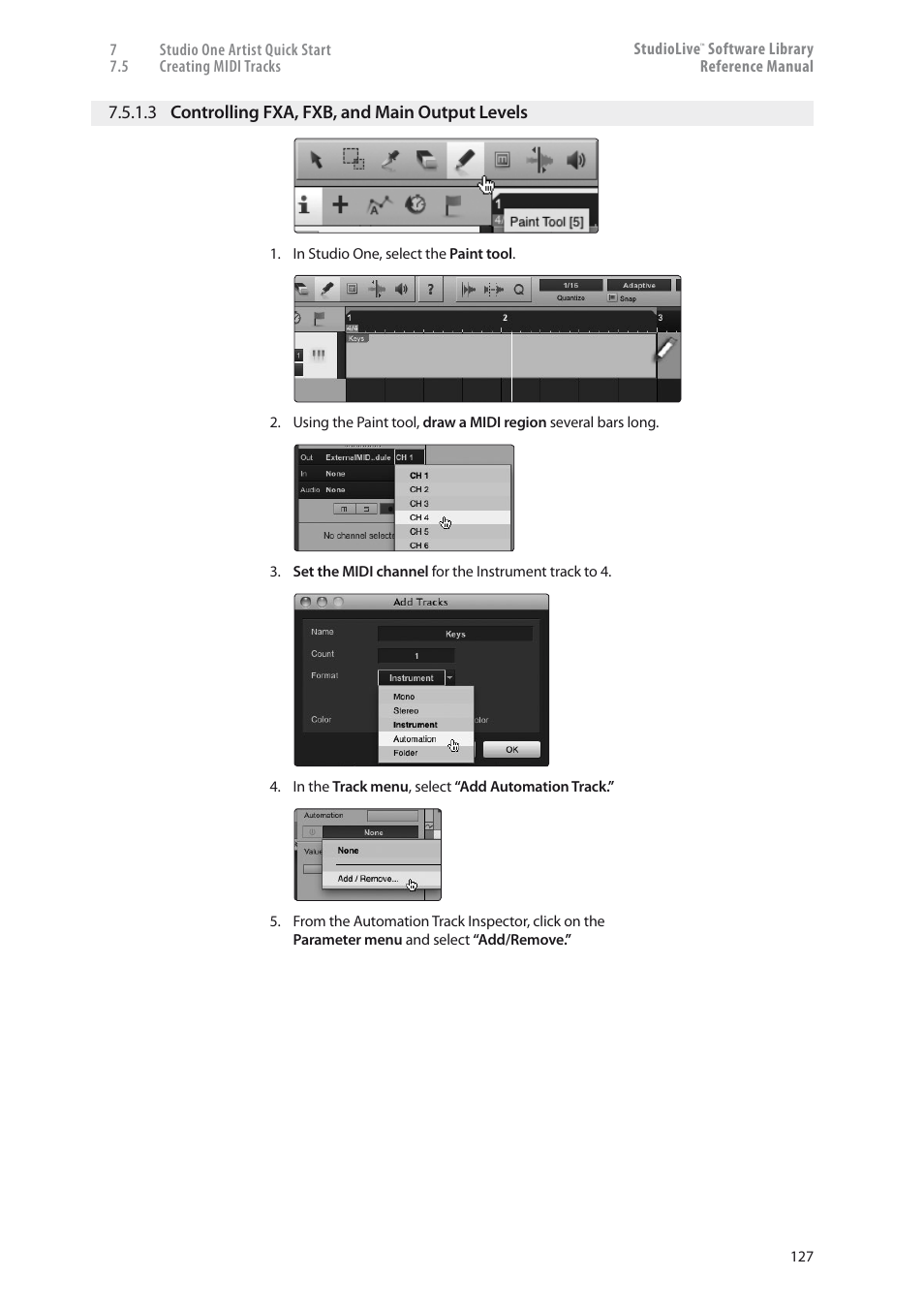 PreSonus StudioLive 24.4.2 User Manual | Page 131 / 150