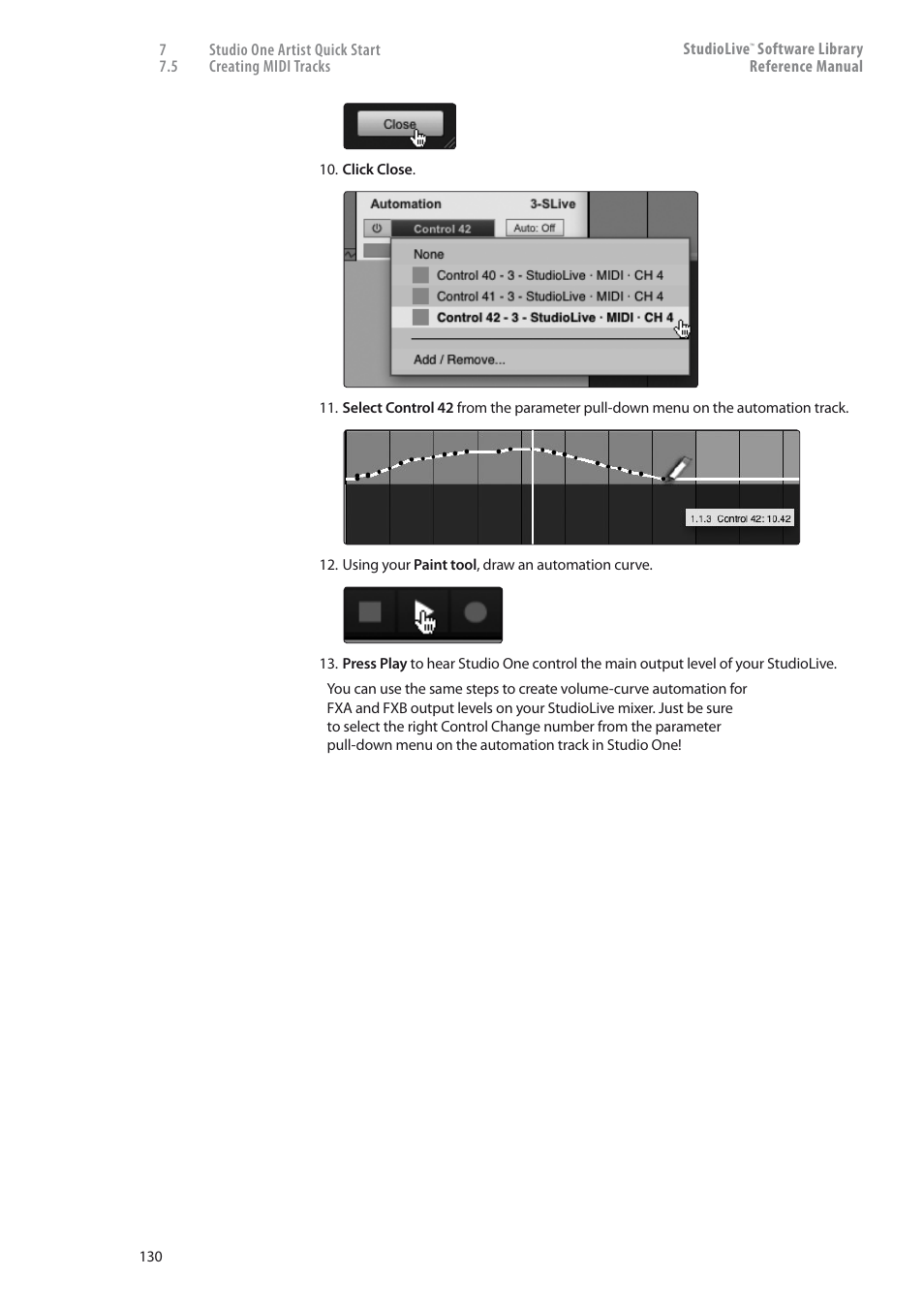 PreSonus StudioLive 24.4.2 User Manual | Page 134 / 150