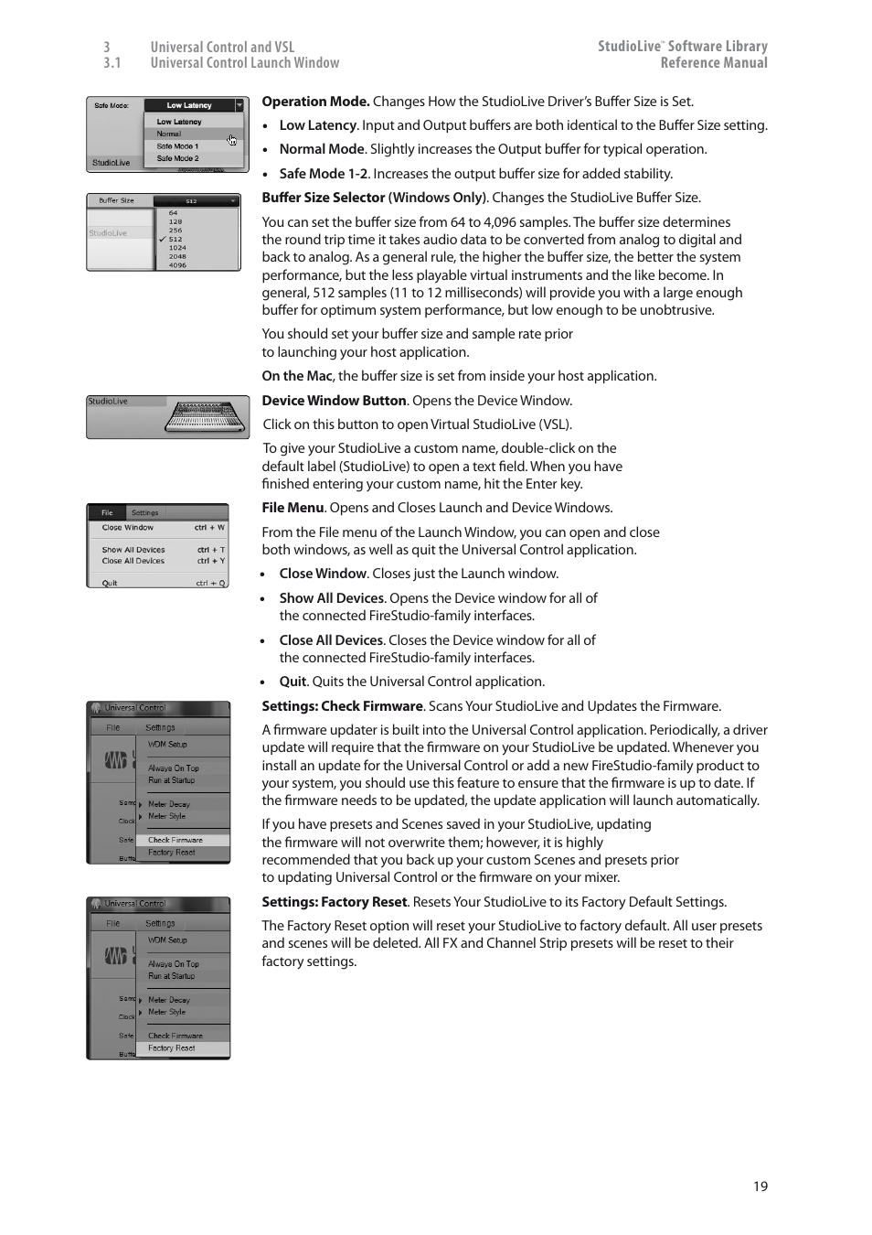 PreSonus StudioLive 24.4.2 User Manual | Page 23 / 150