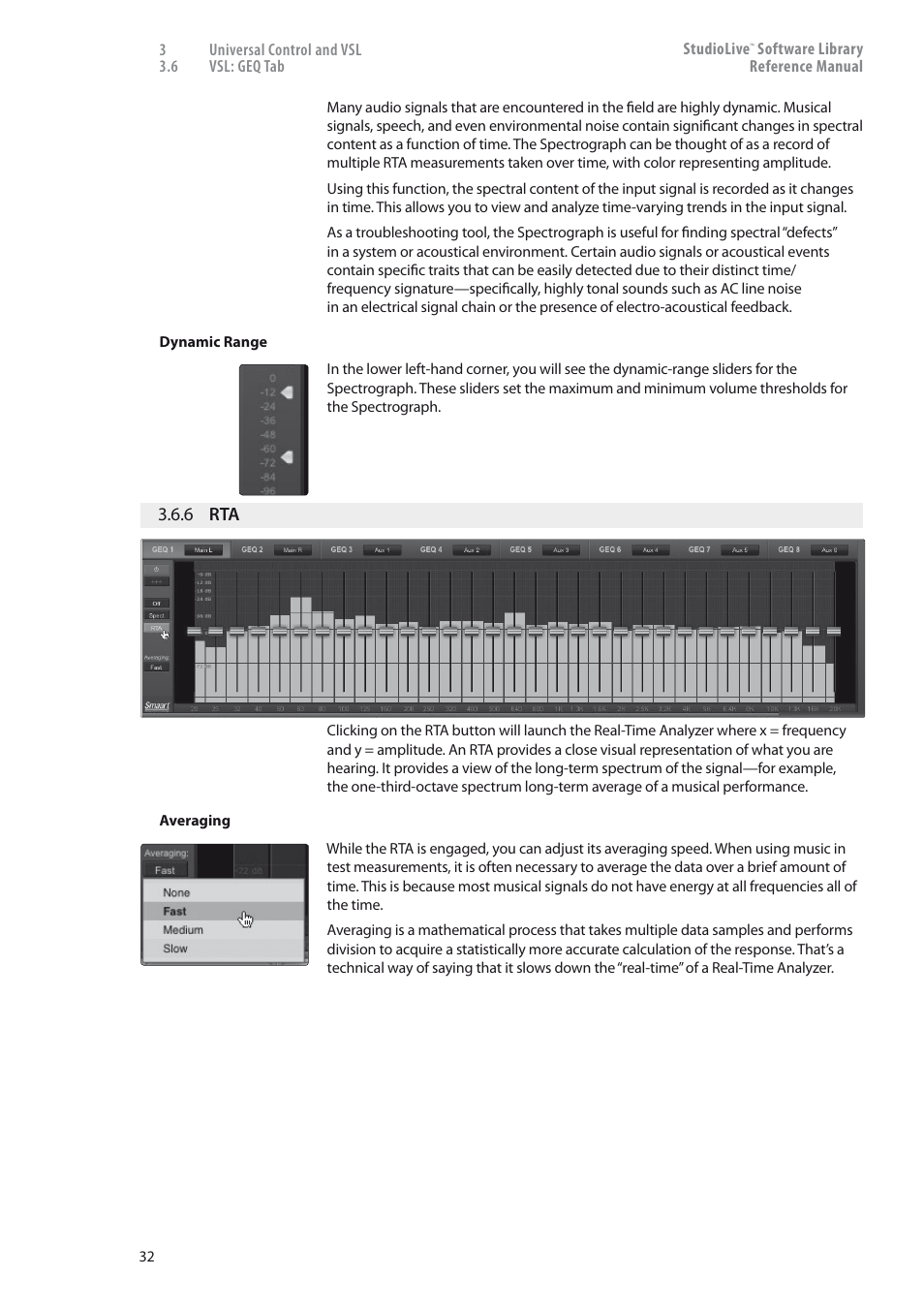 6 rta — 32 | PreSonus StudioLive 24.4.2 User Manual | Page 36 / 150