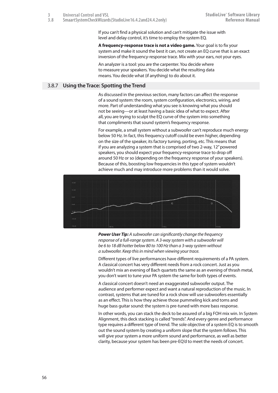 7 using the trace: spotting the trend — 56 | PreSonus StudioLive 24.4.2 User Manual | Page 60 / 150