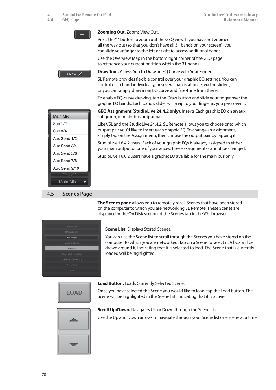 PreSonus StudioLive 24.4.2 User Manual | Page 74 / 150