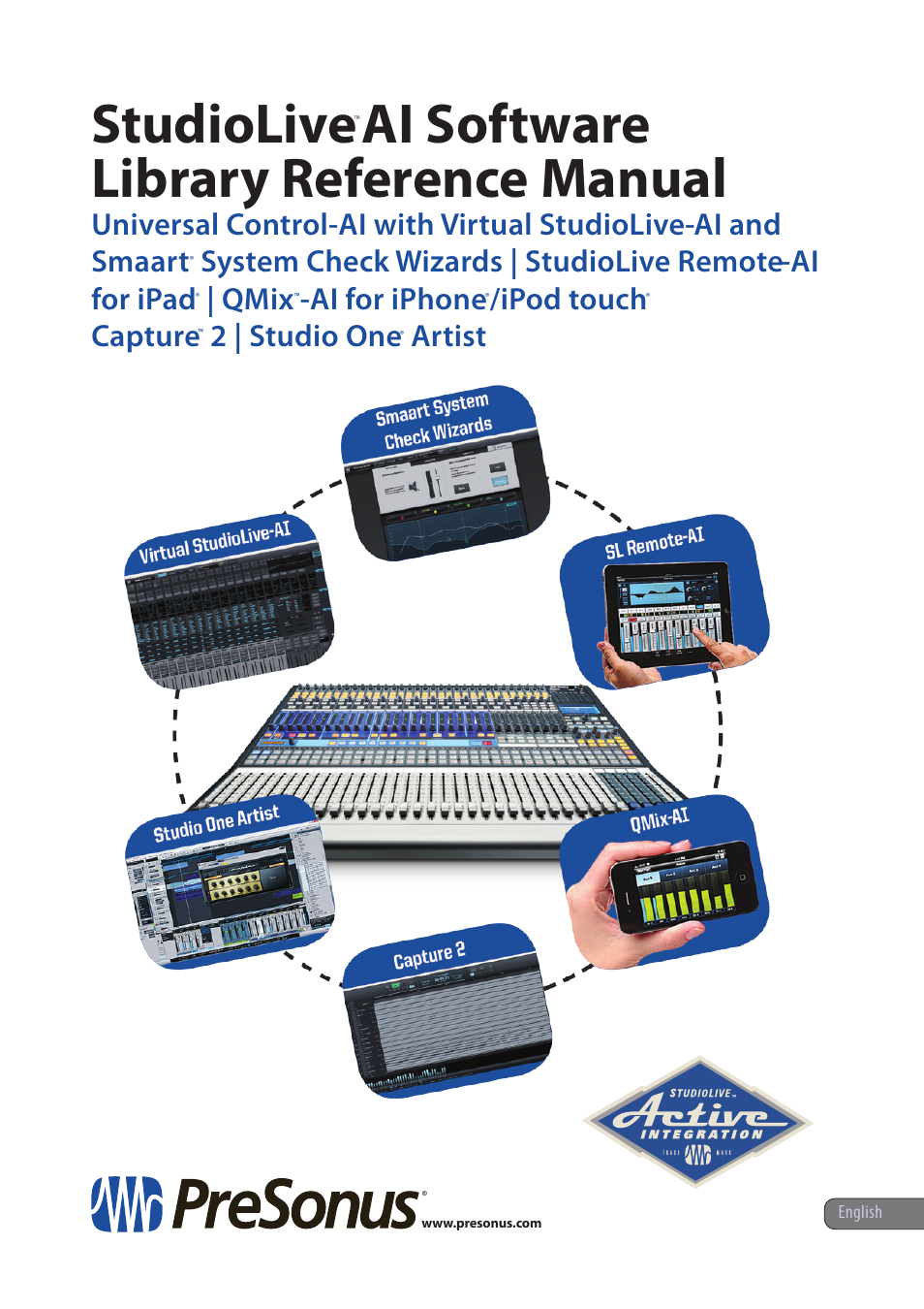 PreSonus StudioLive AI Series User Manual | 120 pages