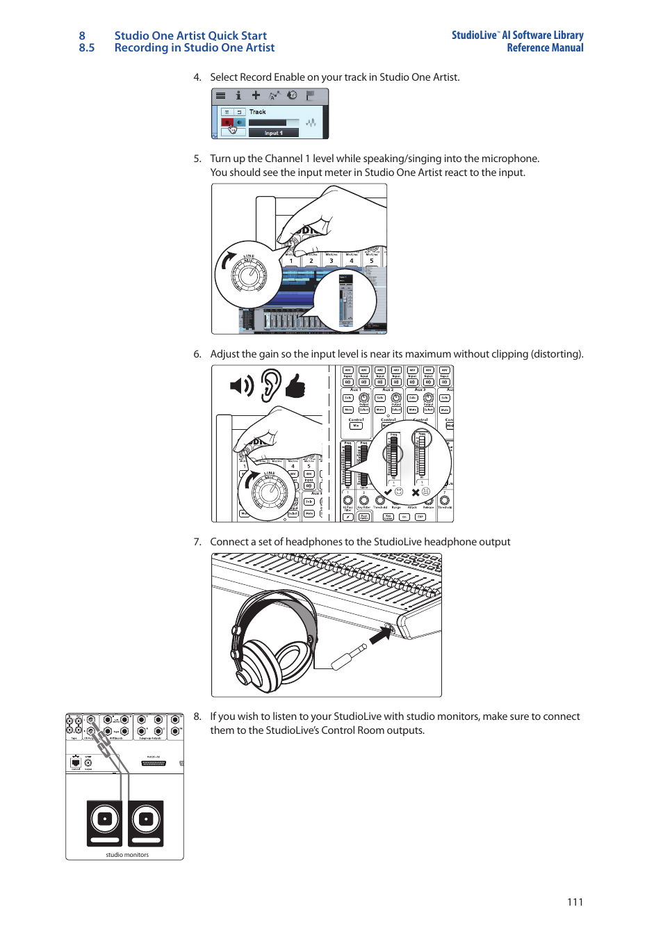 PreSonus StudioLive AI Series User Manual | Page 115 / 120