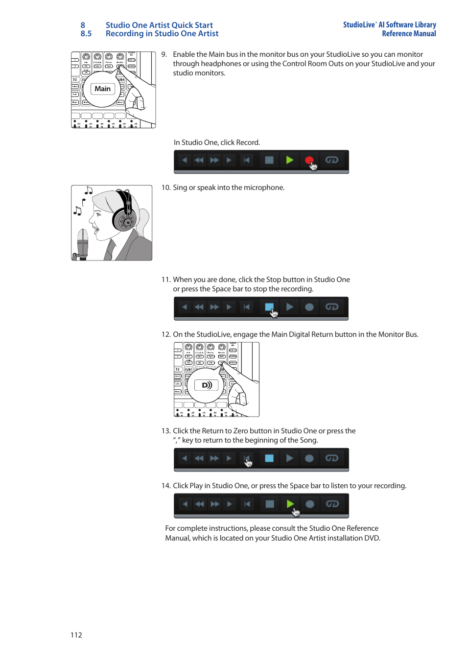 PreSonus StudioLive AI Series User Manual | Page 116 / 120