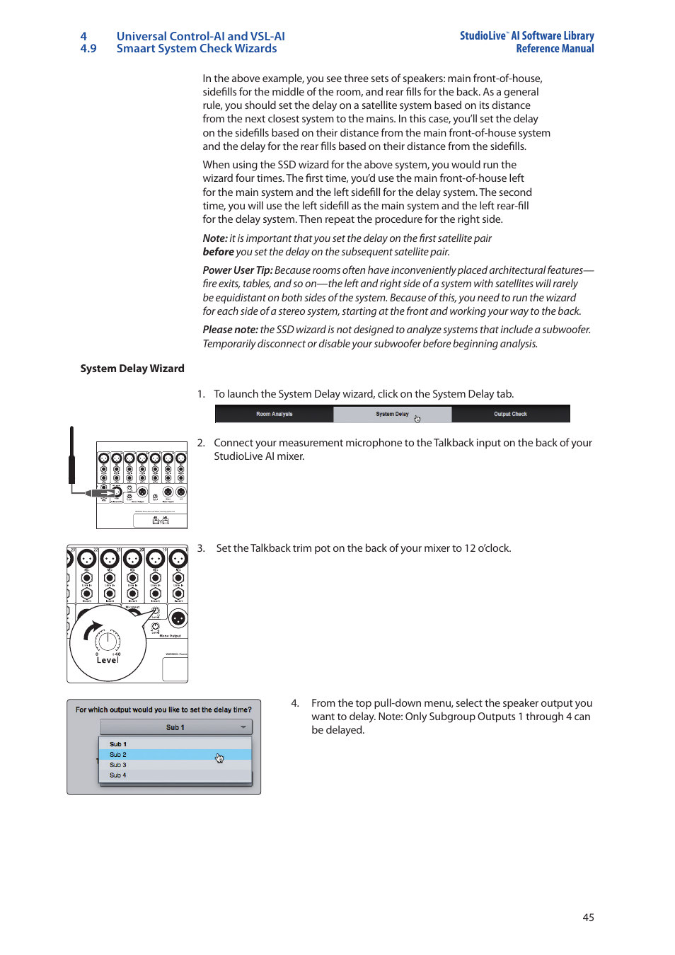 PreSonus StudioLive AI Series User Manual | Page 49 / 120