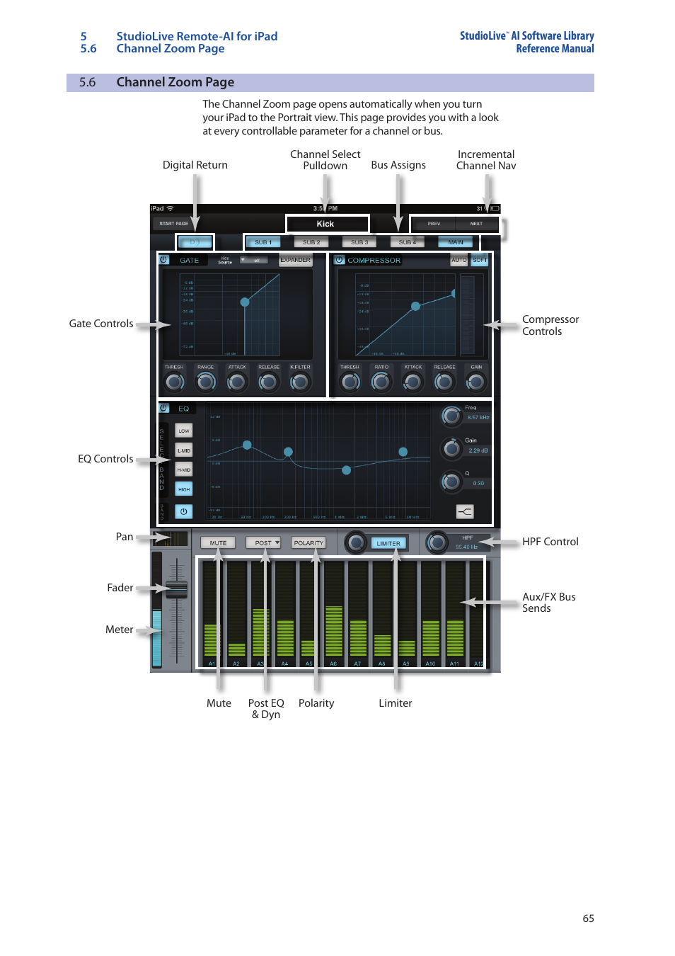 PreSonus StudioLive AI Series User Manual | Page 69 / 120