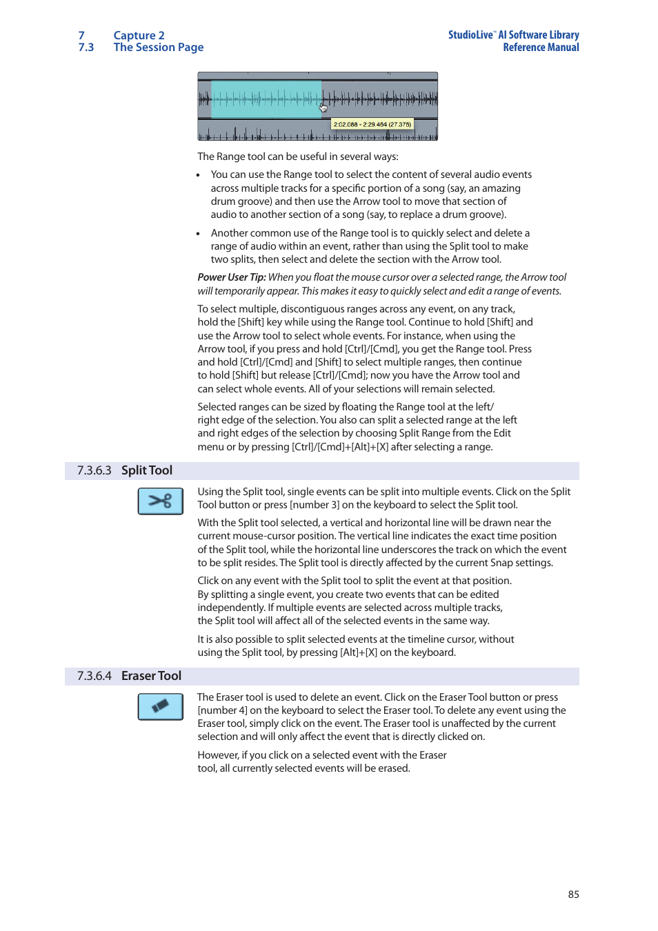 PreSonus StudioLive AI Series User Manual | Page 89 / 120