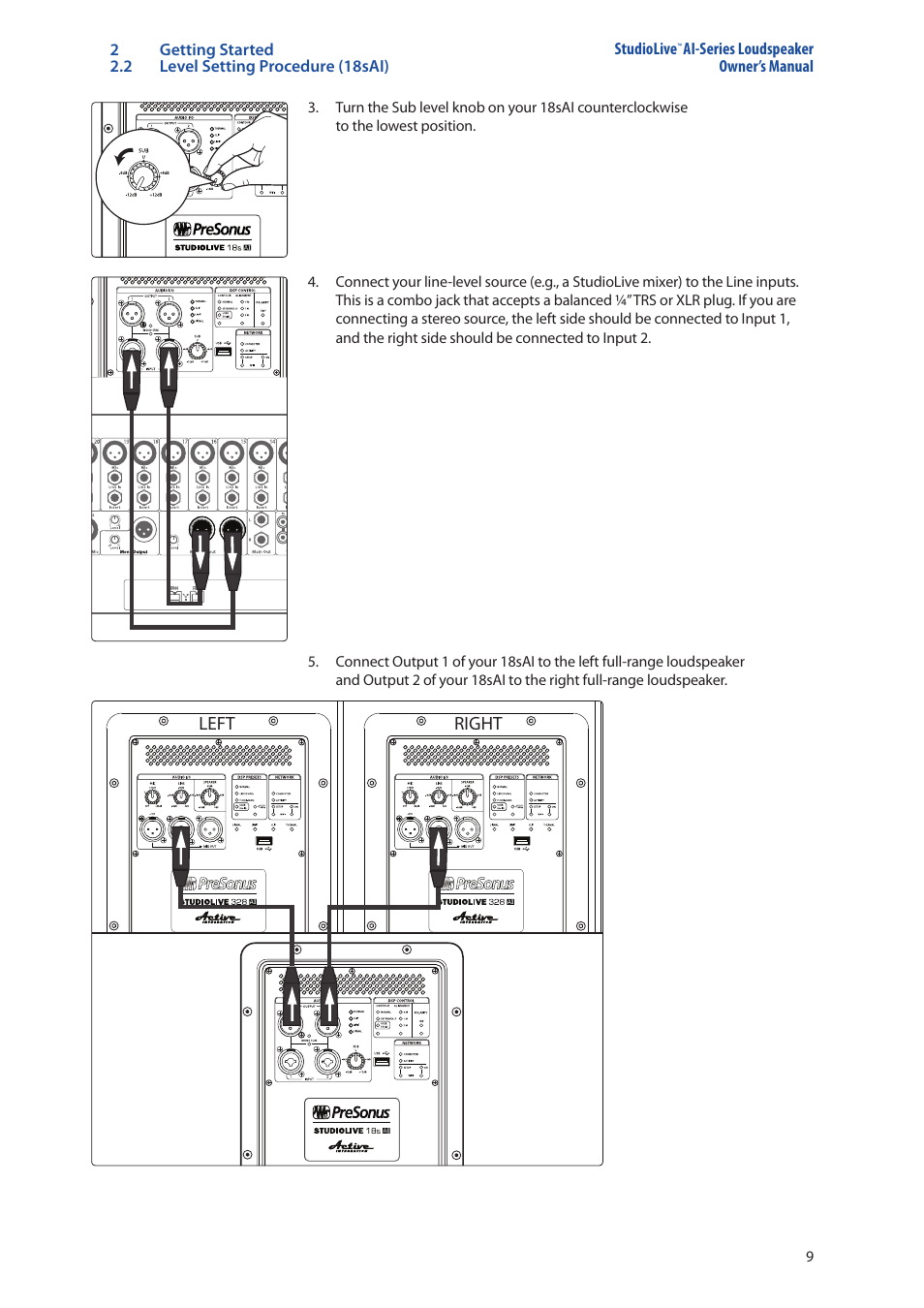 PreSonus StudioLive 328AI User Manual | Page 13 / 48