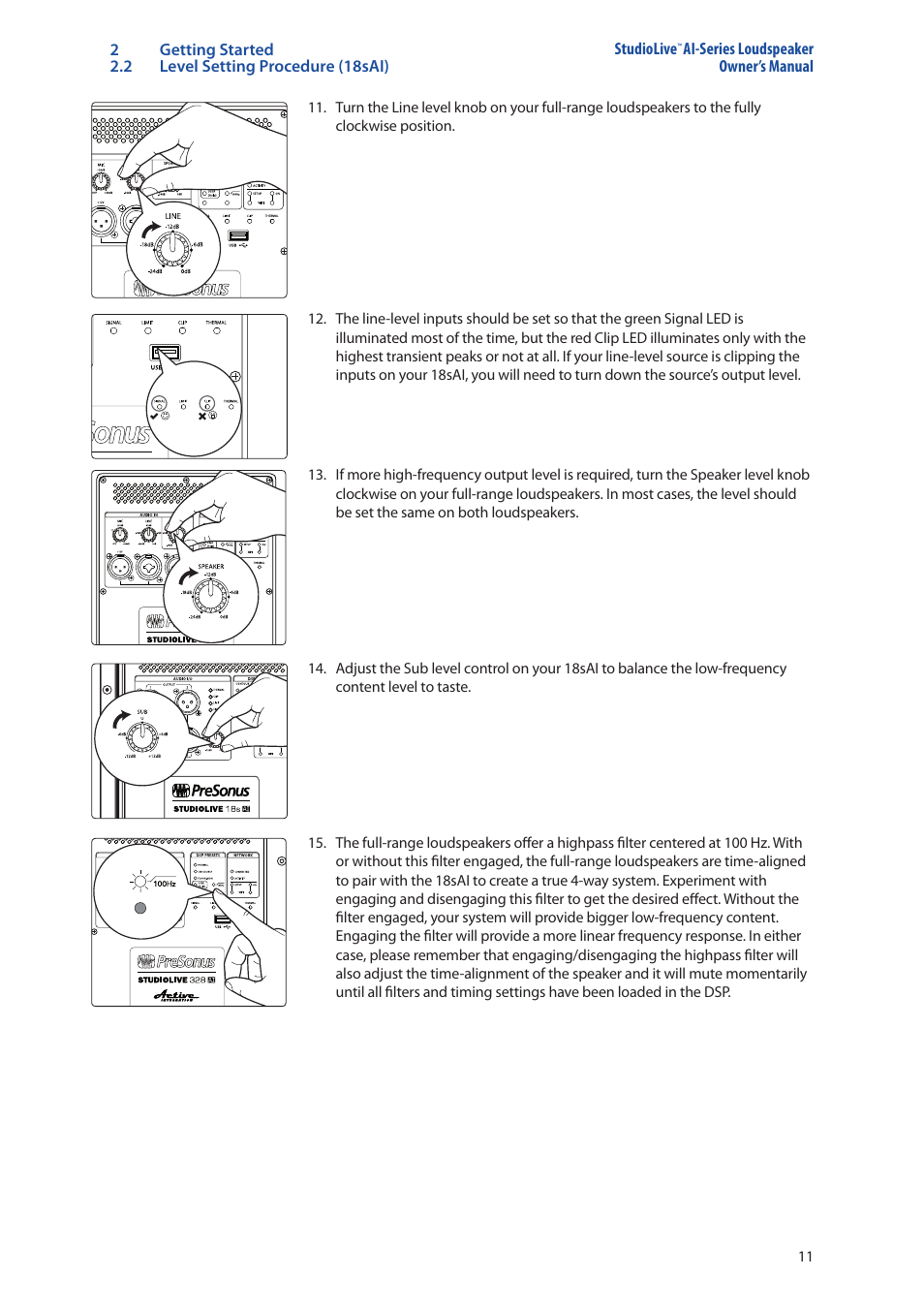 PreSonus StudioLive 328AI User Manual | Page 15 / 48