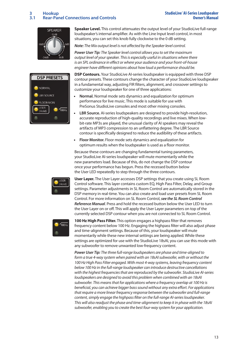 PreSonus StudioLive 328AI User Manual | Page 17 / 48