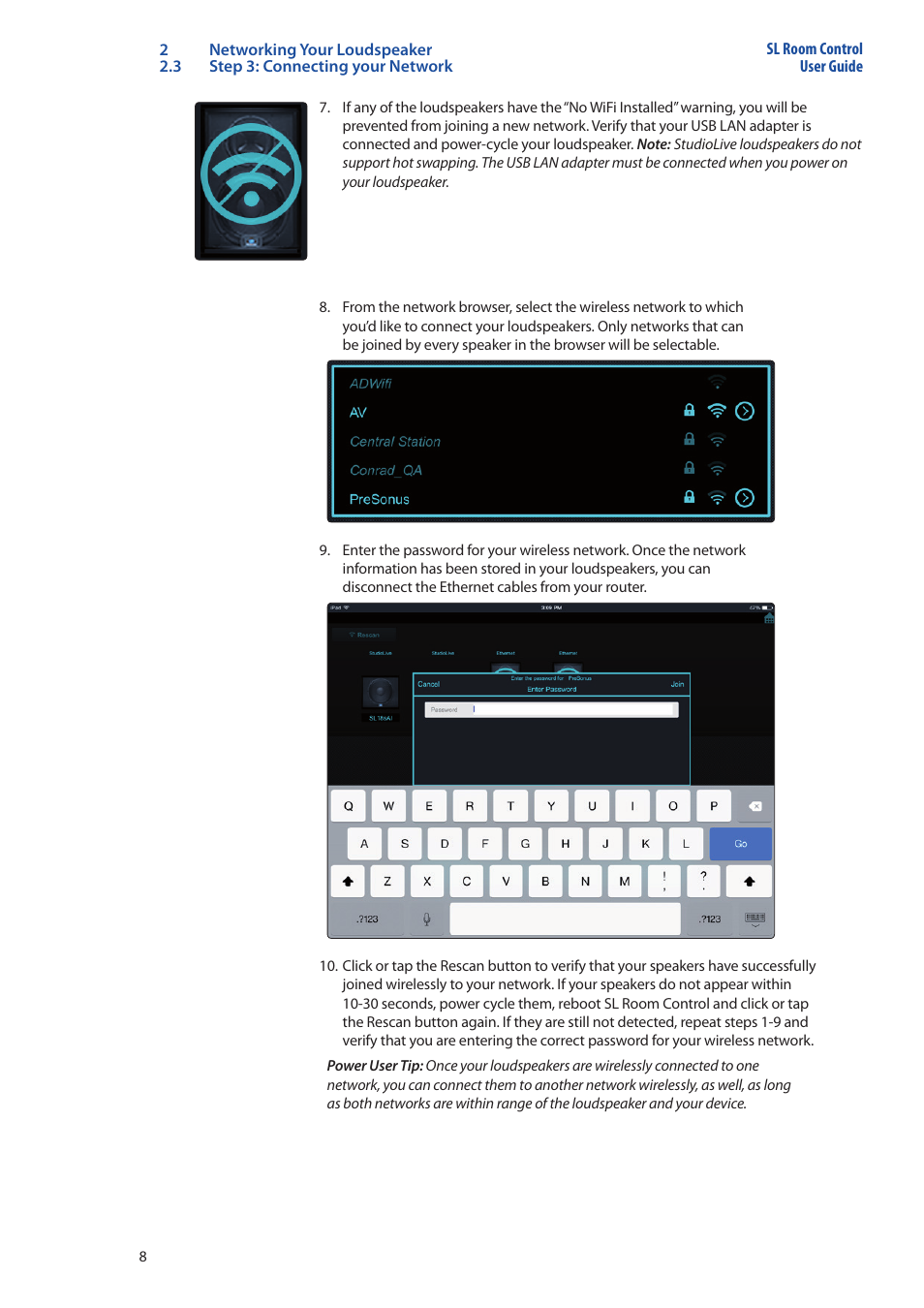 PreSonus SL Room Control User Manual | Page 10 / 28