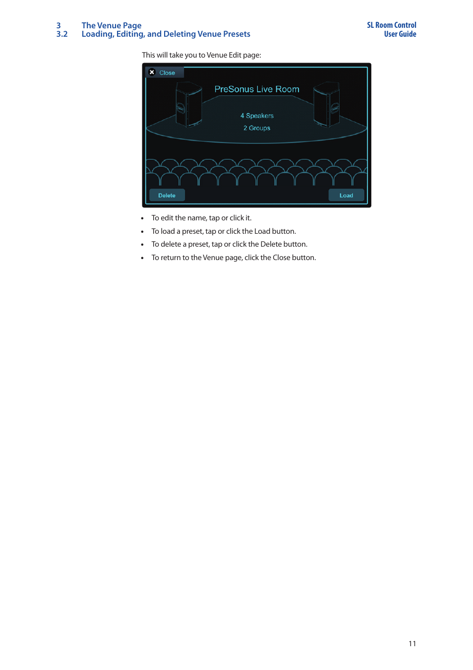 PreSonus SL Room Control User Manual | Page 13 / 28