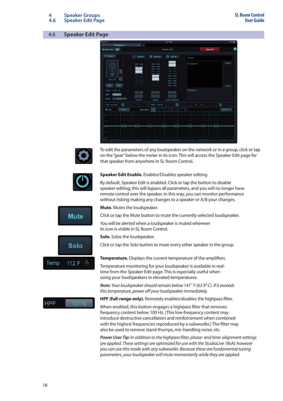 PreSonus SL Room Control User Manual | Page 20 / 28